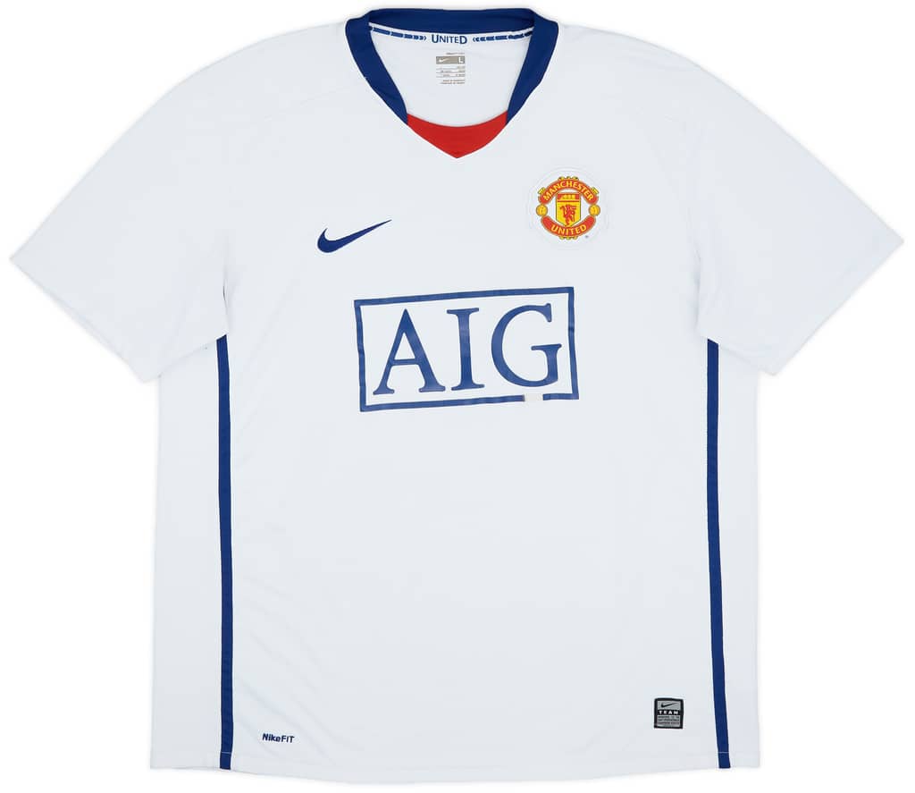 2008-10 Manchester United Away Shirt Berbatov #9 - 5/10 - (L)