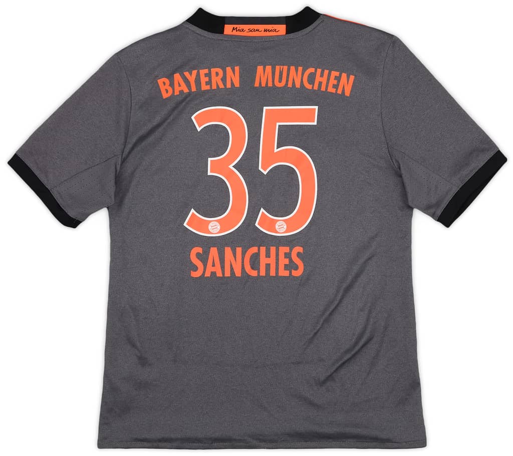 2016-17 Bayern Munich Away Shirt Sanches #35 - 8/10 - (M.Boys)