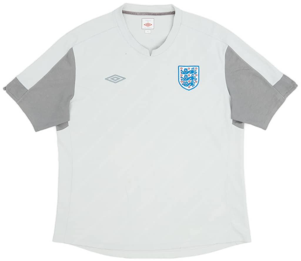 2010-12 England Umbro Training Shirt - 8/10 - (XXL)