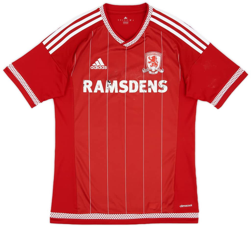 2015-16 Middlesbrough Home Shirt - 4/10 - (S)