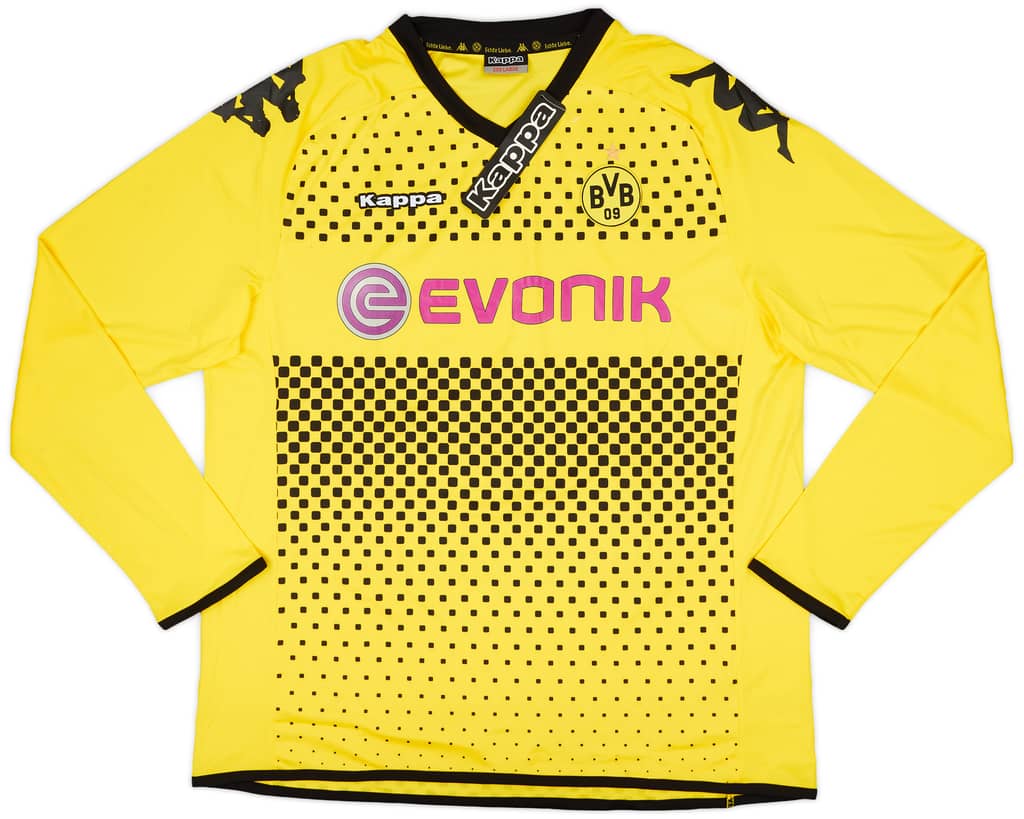 2011-12 Borussia Dortmund Home L/S Shirt (3XL)