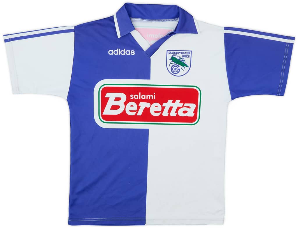 1995-96 Grasshoppers Home Shirt - 7/10 - (S)