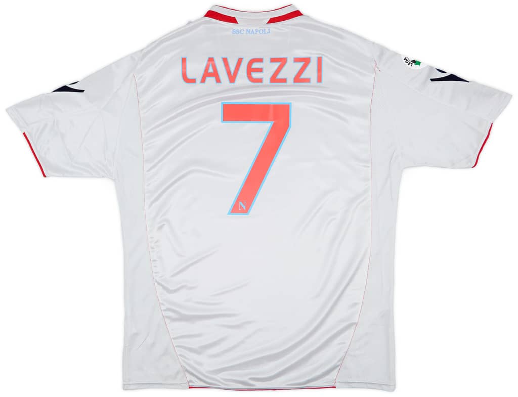 2009-10 Napoli Away Shirt Lavezzi #7 (XXL)