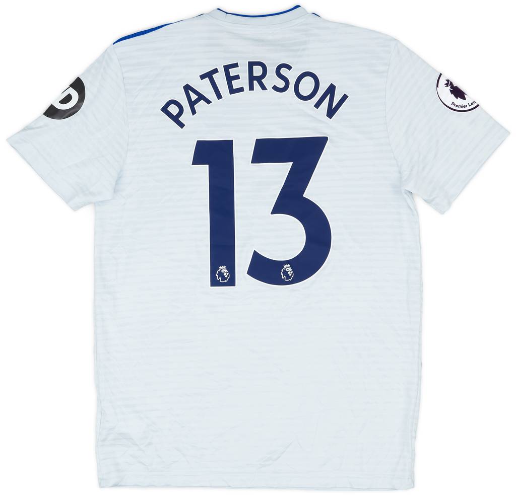 2018-19 Cardiff Match Issue Away Shirt Paterson #13