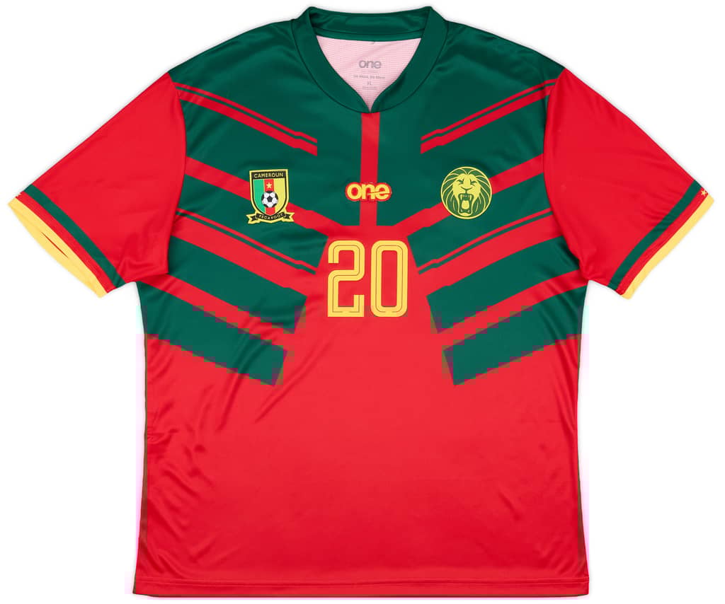 2022-23 Cameroon Authentic Away Shirt Mbeumo #20