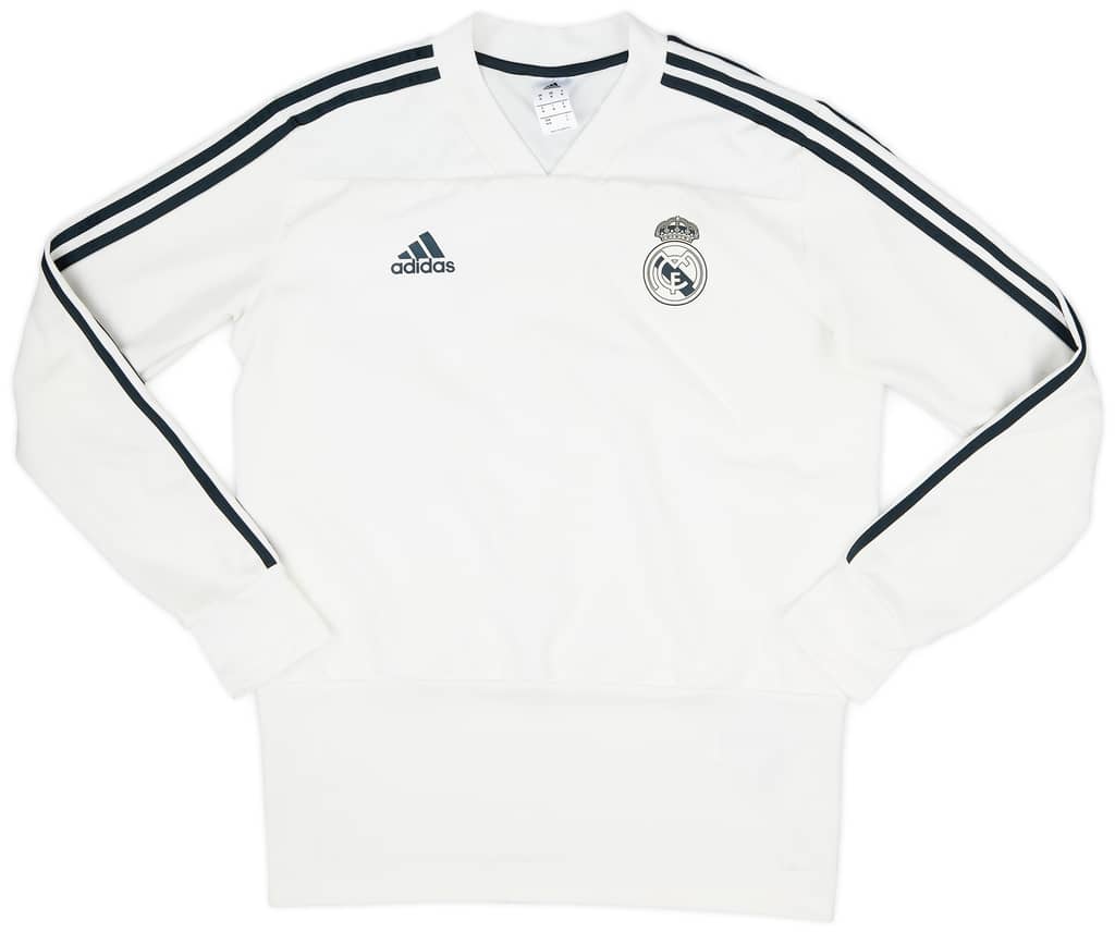2017-18 Real Madrid adidas Training Top - 6/10 - (M)
