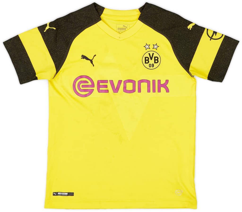 2018-19 Borussia Dortmund Home Shirt - 4/10 - (M.Boys)