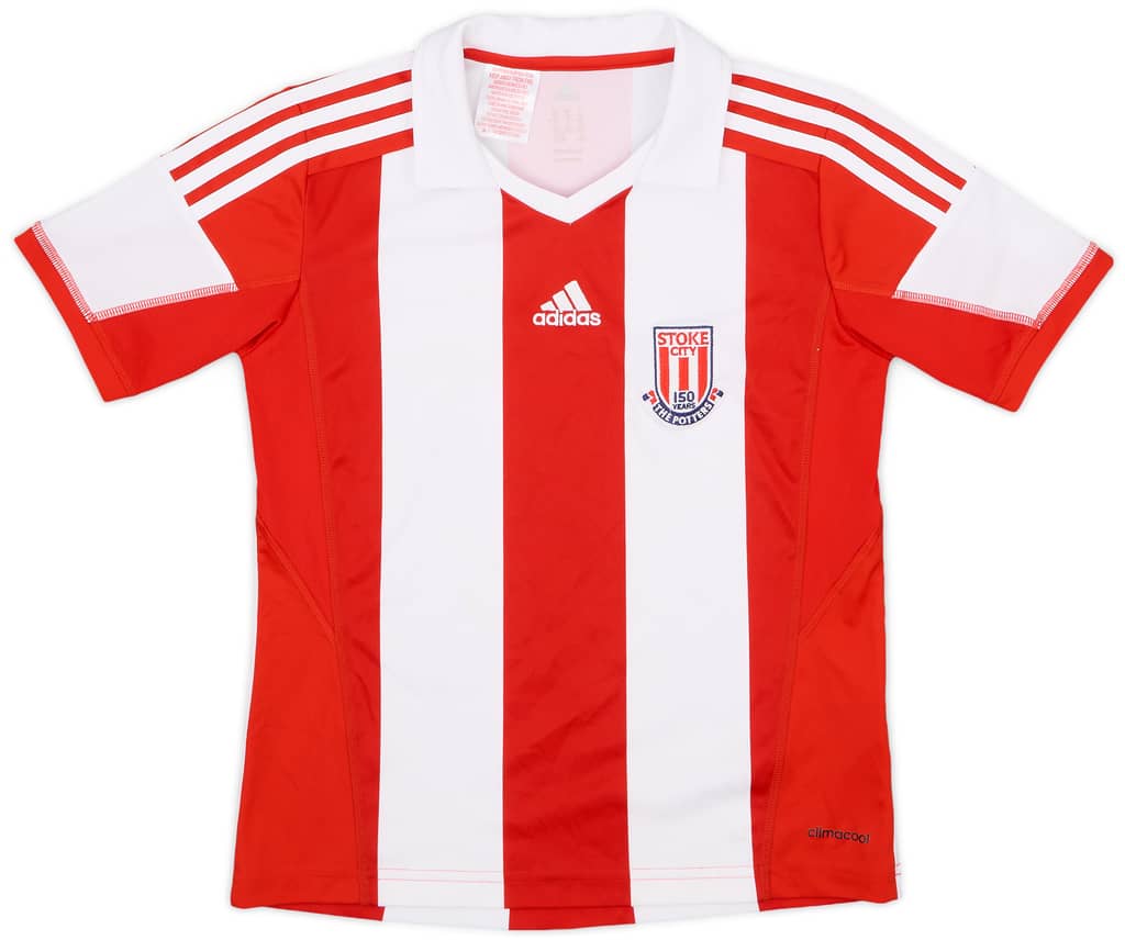2013-14 Stoke City '150 Years' Home Shirt - 9/10 - (M.Boys)