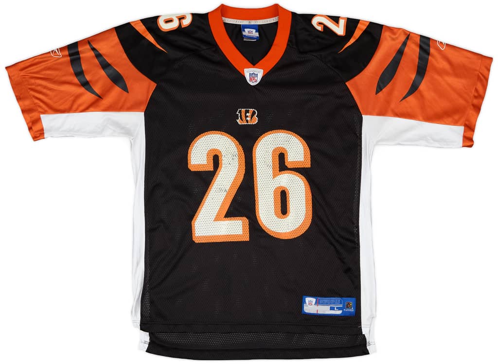 2004 Cincinnati Bengals Perry #26 Reebok On Field Home Jersey - 6/10 - (L)