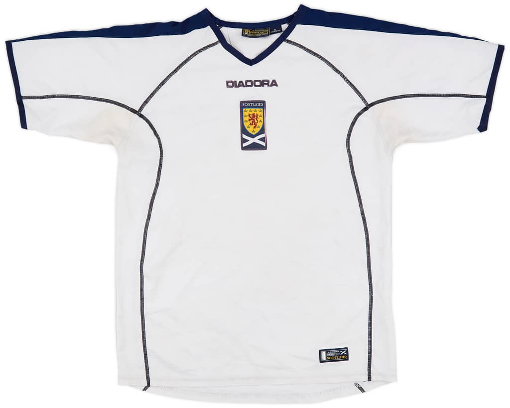 2003-05 Scotland Away Shirt - 6/10 - (XL.Boys)