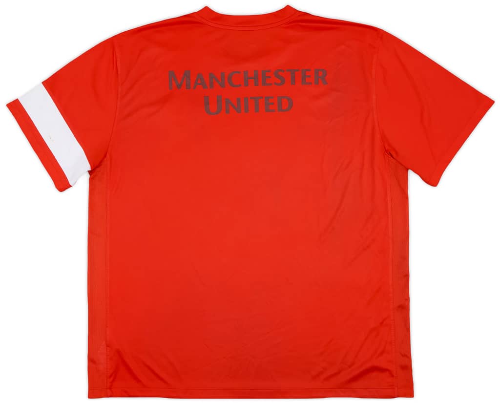 2010-11 Manchester United Nike Training Shirt - 8/10 - (XXL)