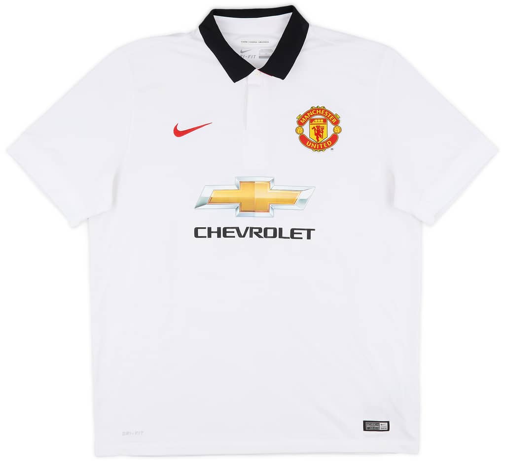2014-15 Manchester United Away Shirt Mata #8 - 7/10 - (XL)