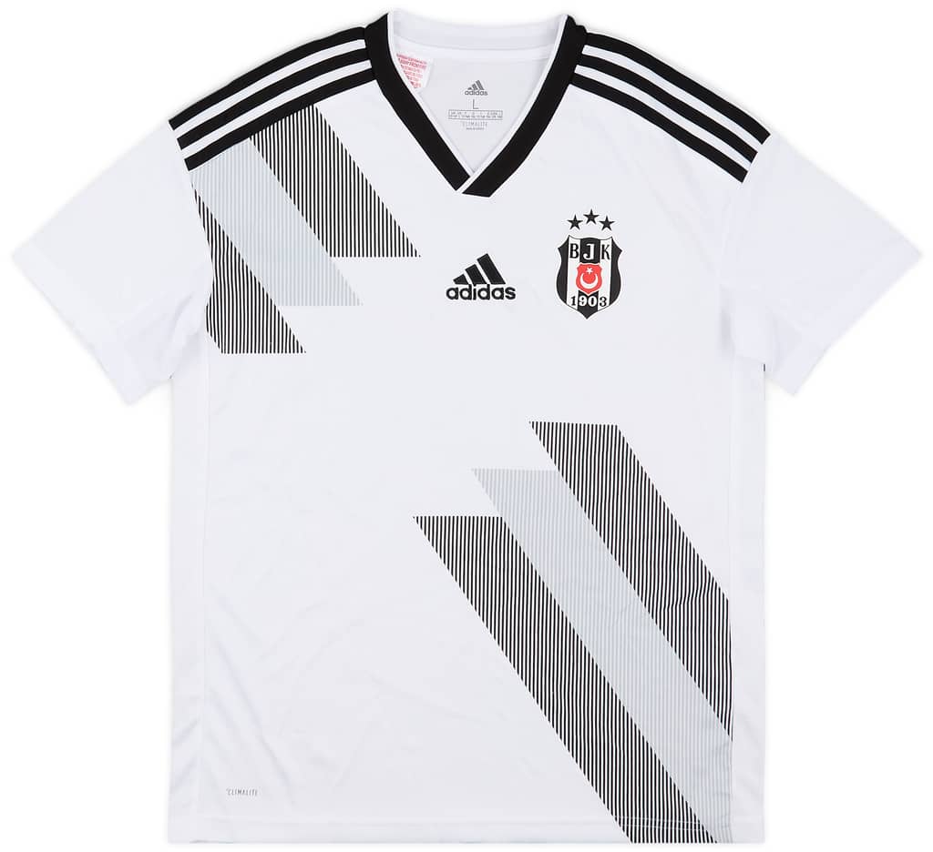 2019-20 Besiktas Home Shirt - 9/10 - (L.Boys)