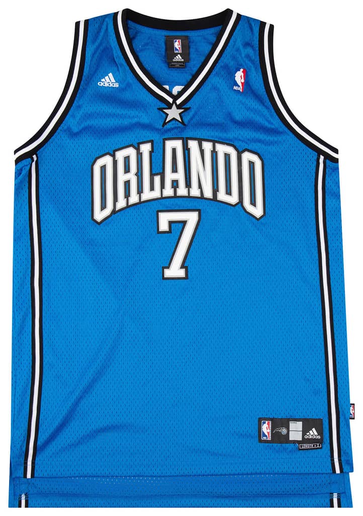 2006-08 Orlando Magic Redick #7 adidas Swingman Jersey (Away) L