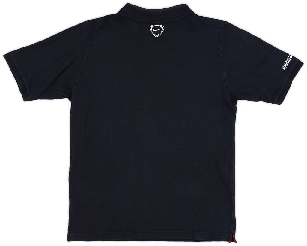 2008-09 Manchester United Nike Polo Shirt - 8/10 - (L)