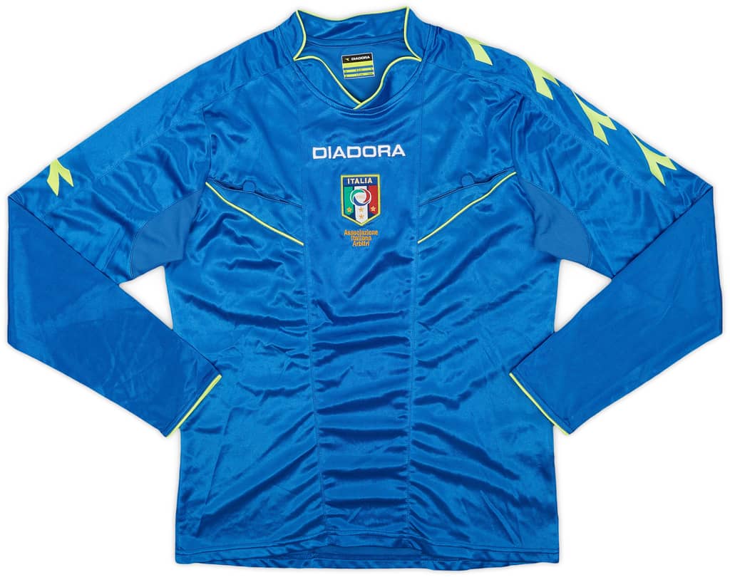 2000s Italy Diadora Referee L/S Shirt - 8/10 - (S)