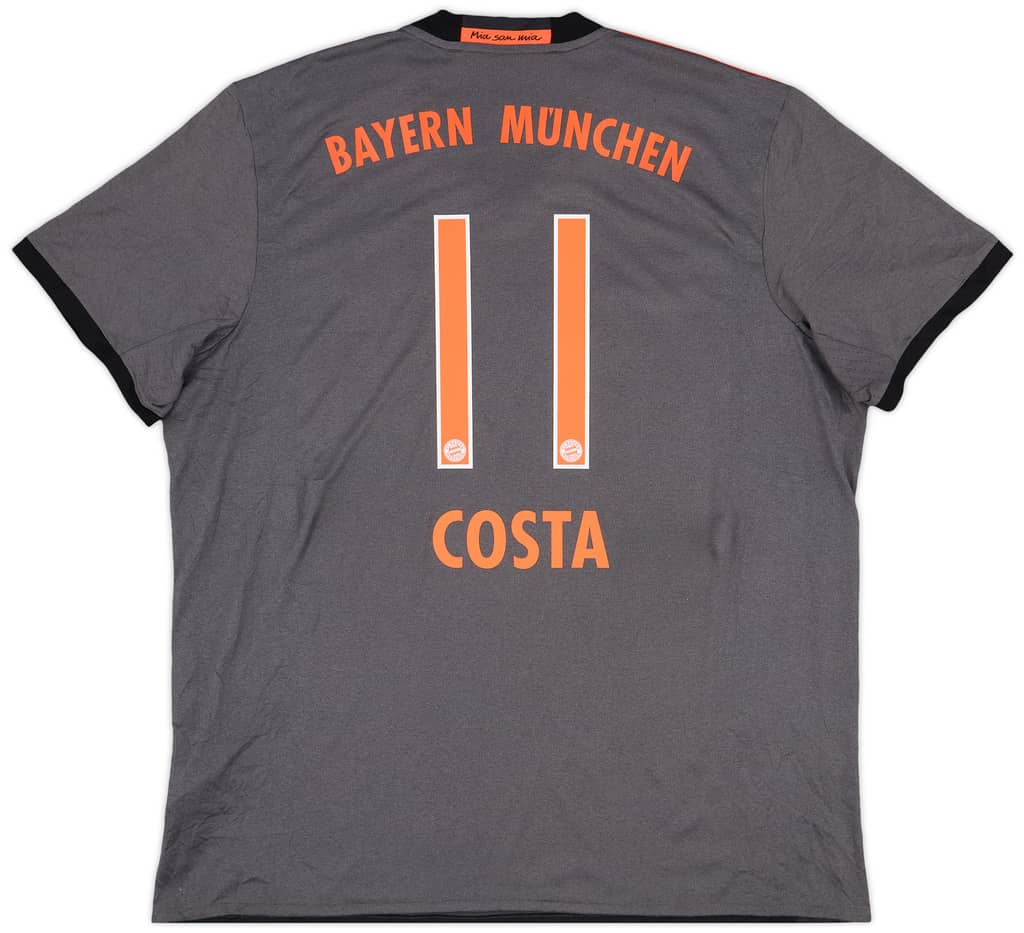 2016-17 Bayern Munich Away Shirt Costa #11 - 9/10 - (XXL)