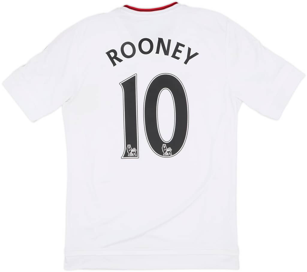 2015-16 Manchester United Away Shirt Rooney #10 - 6/10 - (S)