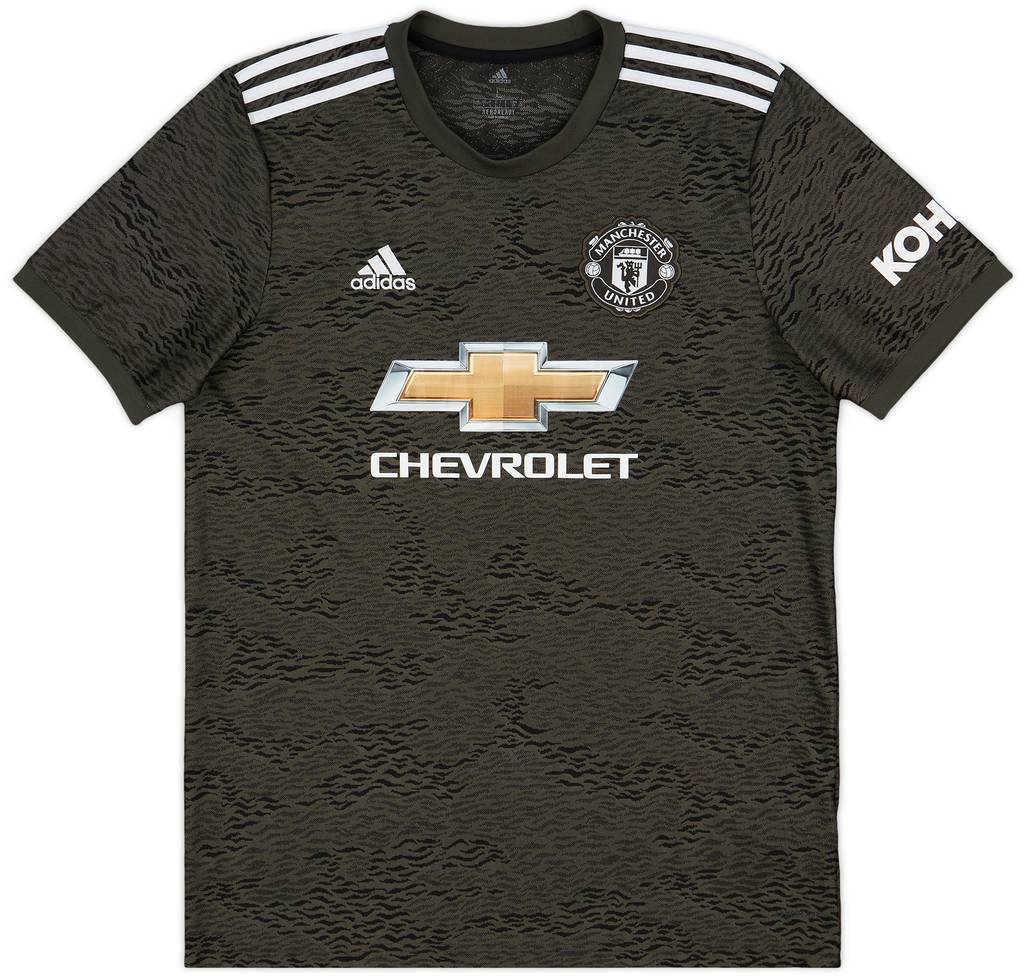 2020-21 Manchester United Away Shirt B.Fernandes #18 - 10/10 - (L)