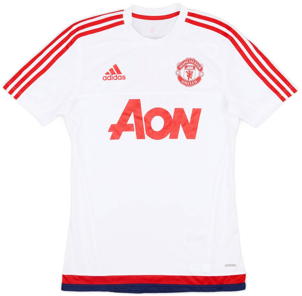 2015-16 Manchester United adizero Training Shirt - 9/10 - (XS)