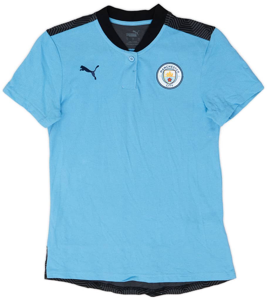 2020-21 Manchester City Puma Polo Shirt - 9/10 - (XS)