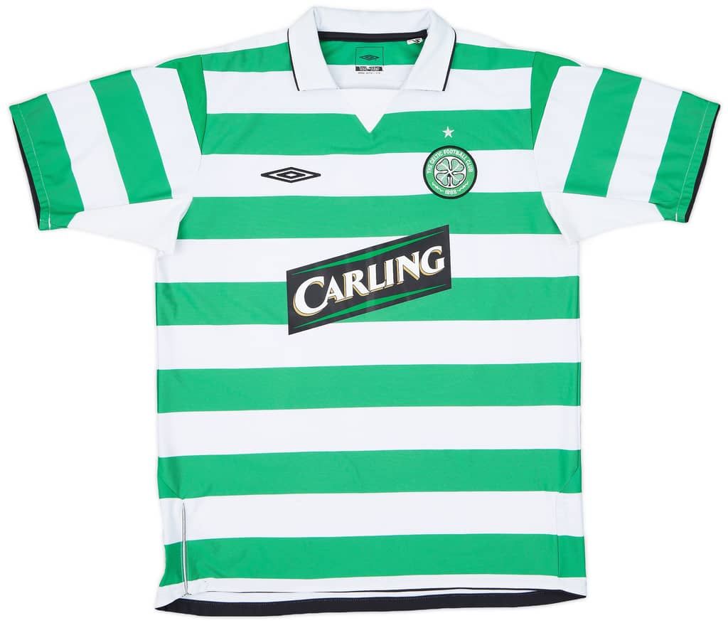2004-05 Celtic Home Shirt Lambert #14 - 6/10 - (L)