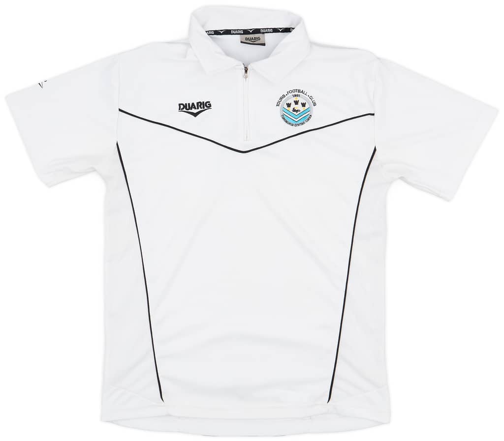 2007-08 Tours Duarig 1/4 Zip Polo Shirt - 9/10 - (XL)