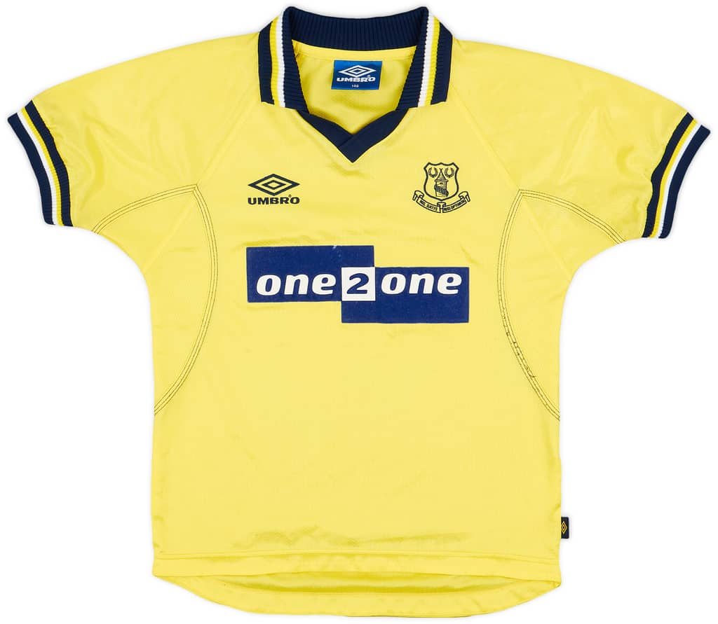 1998-99 Everton Third Shirt - 8/10 - (S.Boys)