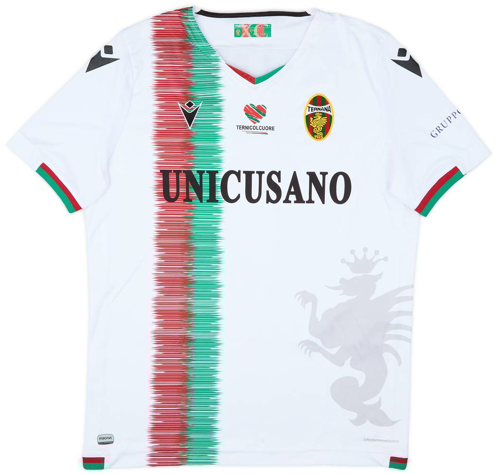 2020-21 Ternana Away Shirt Falletti #17 - 9/10 - (L)