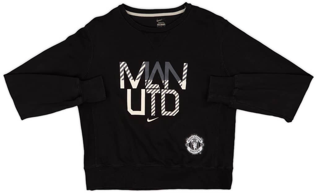 2012-13 Manchester United Nike Sweat Top - 6/10 - (S)