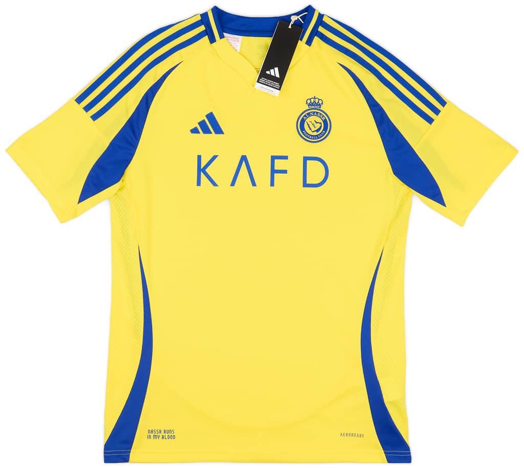 2024-25 Al Nassr Home Shirt (KIDS)