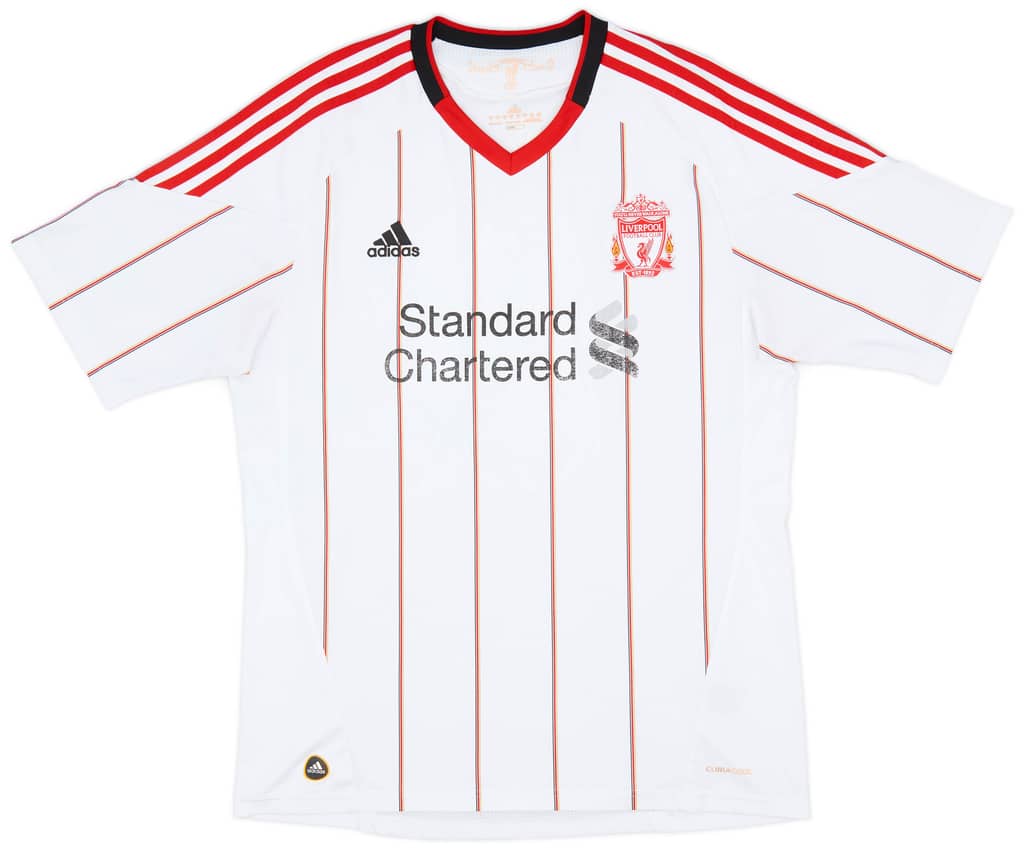 2010-11 Liverpool Away Shirt Gerrard #8 - 7/10 - (L)