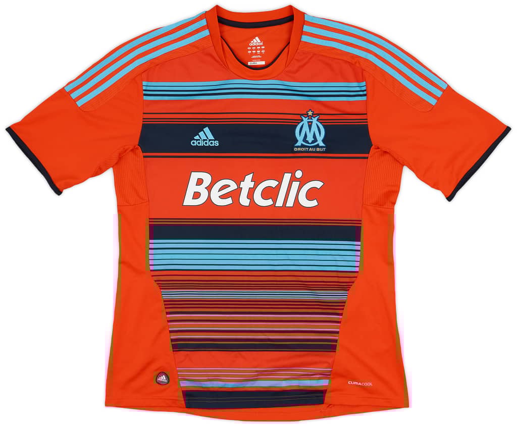 2011-12 Olympique Marseille Third Shirt Lucho #8 - 9/10 - (L)