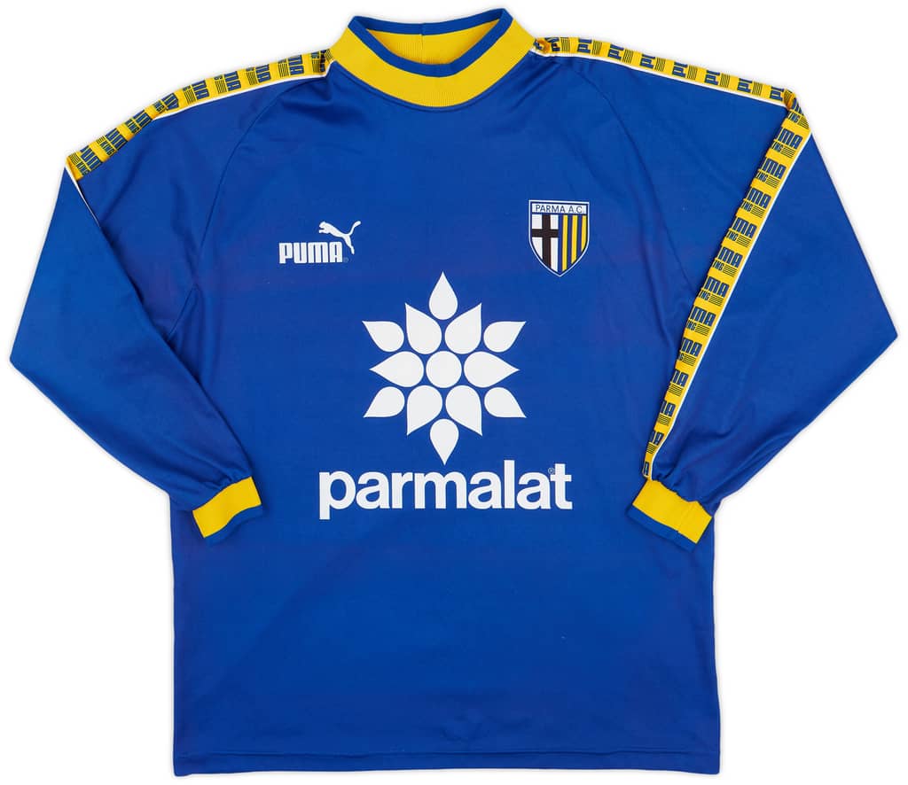 1995-97 Parma Puma Training L/S Shirt - 8/10 - (XXL)