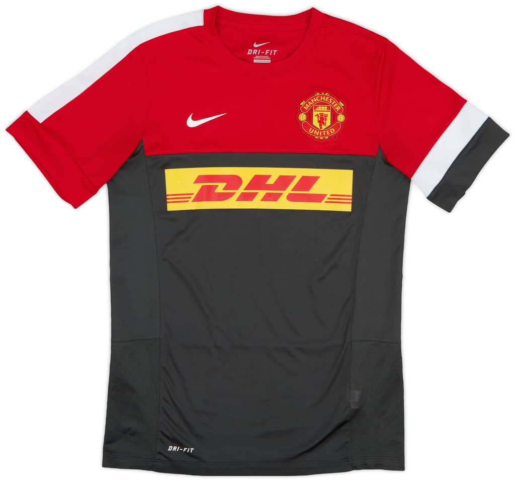 2012-13 Manchester United Nike Training Shirt - 9/10 - (M)