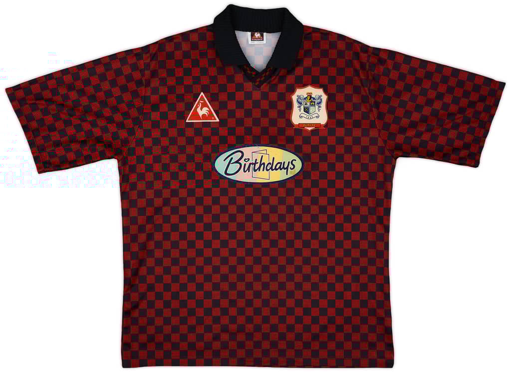 1995-96 Bury Away Shirt - 8/10 - (XL)