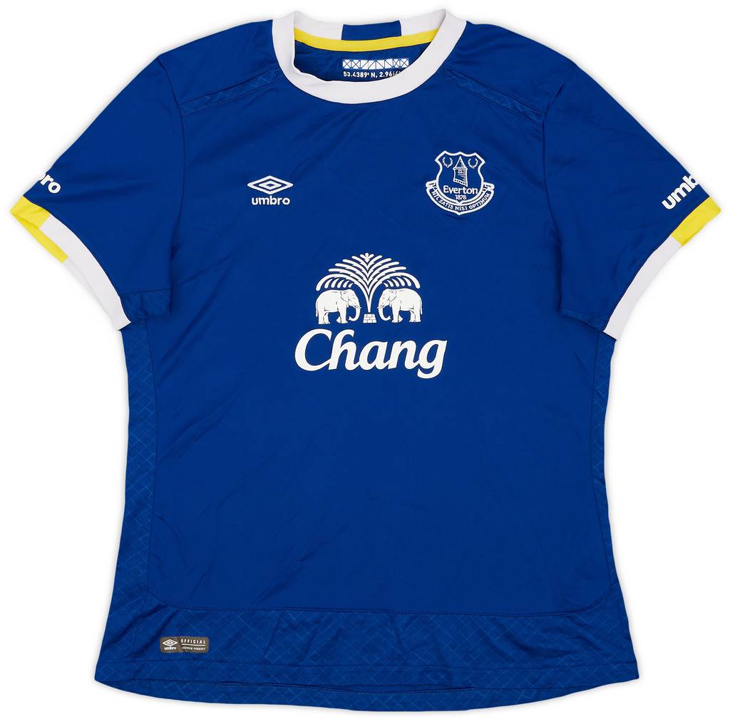 2016-17 Everton Home Shirt - 9/10 - (Women's M)
