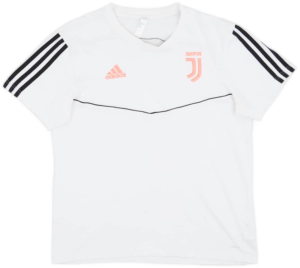 2019-20 Juventus adidas Cotton Tee - 6/10 - (M)