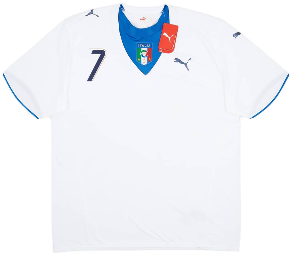 2006 Italy Away Shirt Del Piero #7 (XXL)