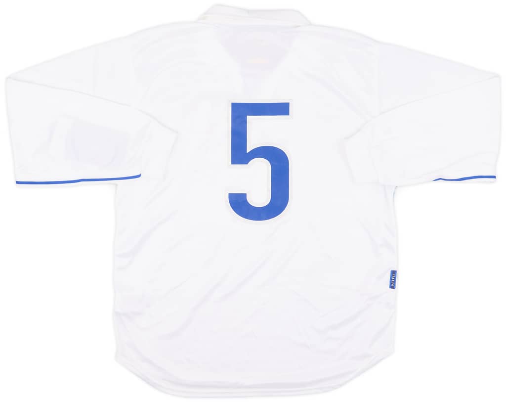 1997-98 Italy Match Issue Away L/S Shirt #5