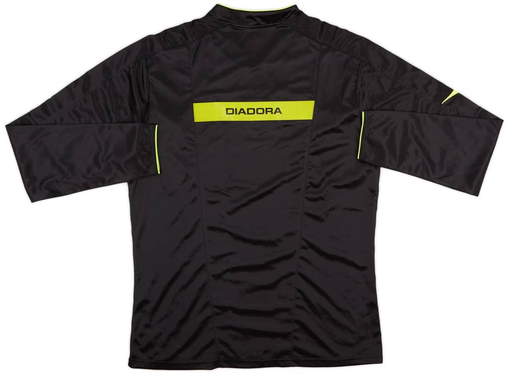 2013-15 Italy Diadora Referee L/S Shirt - 8/10 - (M)