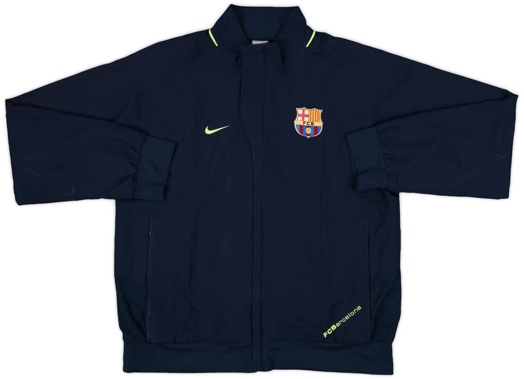 2007-08 Barcelona Nike Track Jacket - 8/10 - (L)