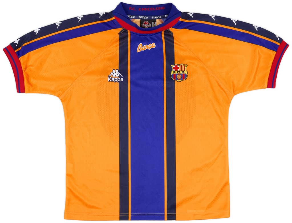 1997-98 Barcelona Away Shirt - 8/10 - (S)