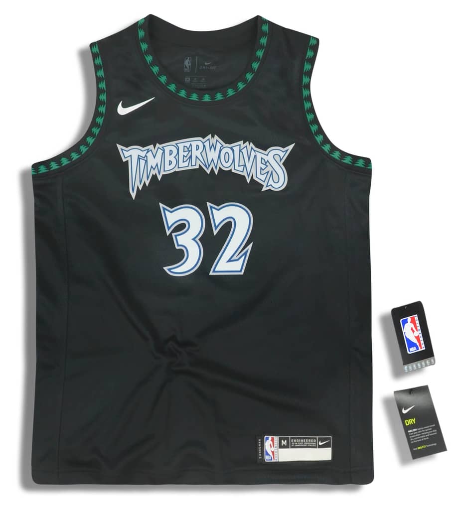 1996 Minnesota Timberwolves Towns #32 Nike Hardwood Classics Swingman Jersey Y - W/Tags