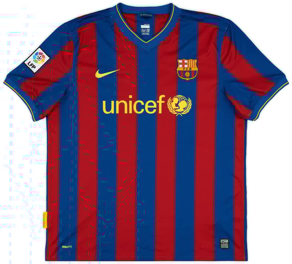 2009-10 Barcelona Home Shirt - 5/10 - (XL)
