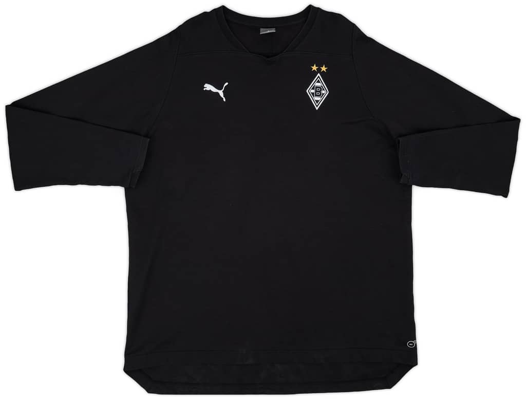 2018-19 Borussia Monchengladbach Puma Cotton L/S Shirt - 8/10 - (3XL)