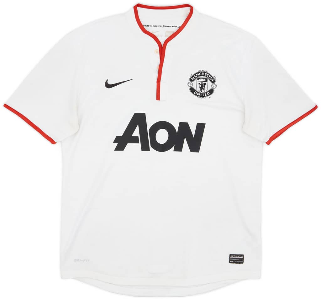 2012-14 Manchester United Away Shirt Evra #3 - 6/10 - (M)