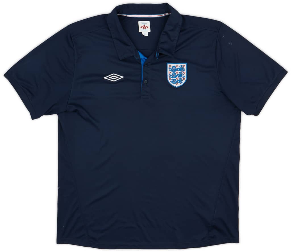 2012-13 England Umbro Polo Shirt - 7/10 - (XXL)