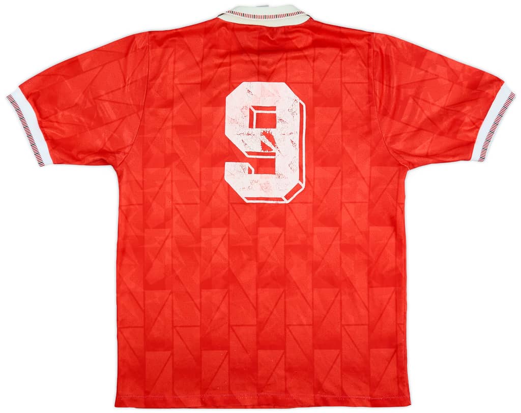 1990-92 Nottingham Forest Home Shirt #9 - 3/10 - (M)