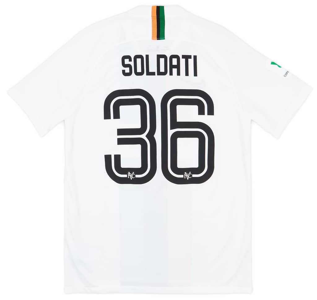 2019-20 Venezia Match Issue Away Shirt Soldati #36 - 9/10 - (M)